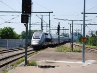 20130716-B008  TGV-2N2 4710(Deux Niveaux deuxi�me generation/ Doppelstock der 2. Generatin) der auch als TGV-Euroduplex bezeichnet wird der SNCF auf dem Weg aus Frankreich nach Deutschland  in Kehl