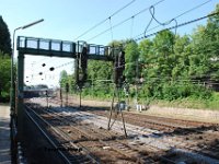 20130716-B022  Signalbr�cke in Offenburg an den Streckengleisen aus dem Schwazwald und Freiburg (Breisgau)
