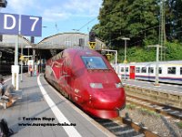 09082013-B49  Thalys 4331 mit Zug von K�ln Hbf nach Paris Gare de Nord in Aachen Hbf