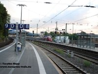 09082013-B54  Unbekannter Thalys von Paris nach K�ln bei der Einfahrt in Aachen Hbf