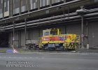 DU-06102020-B16  Lok 203 mit einem Kuppelwagen am Giesswerk