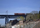 L-36A-24-25-04-2021-B32  Class 66 auf dem Pont-de-Tilleur aus Richtung Kinkempois fahrend (25.04.2021)
